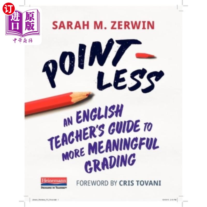 海外直订Point-Less: An English Teacher's Guide to More Meaningful Grading无点:英语教师更有意义的评分指南-封面