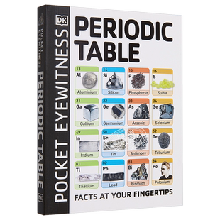 元素周期表 DK目击者口袋系列 Pocket Eyewitness Periodic Table 英文原版 DK 百科 化学【中商原版】