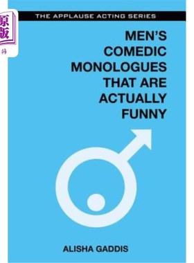 海外直订Men's Comedic Monologues That Are Actually Funny 真正有趣的男性喜剧独白