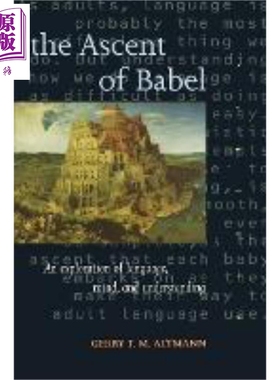 现货 巴别的上升 The Ascent of Babel 英文原版 Gerry T M Altmann【中商原版】