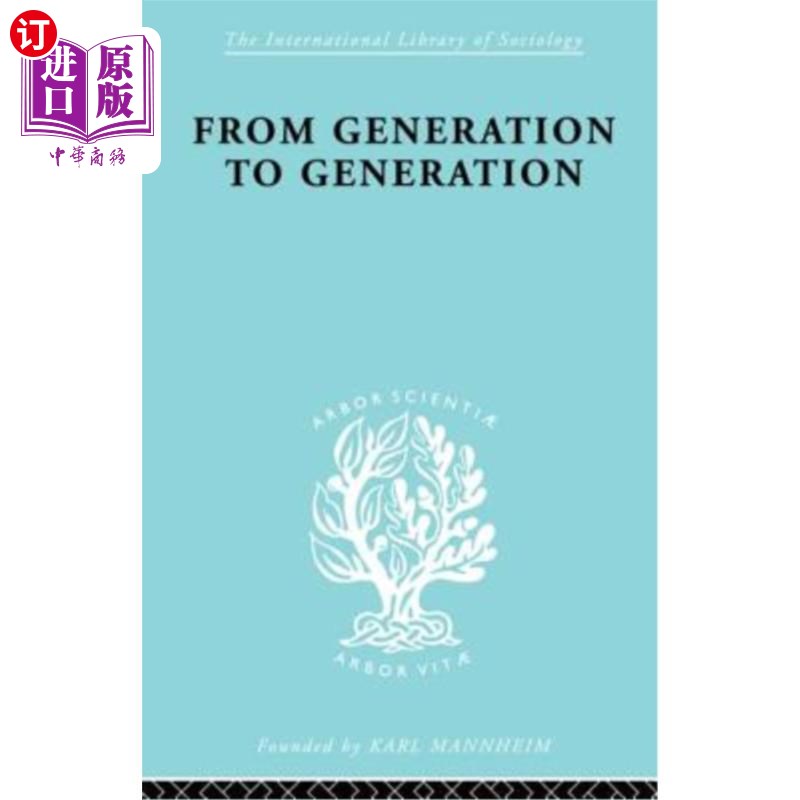 海外直订From Generation to Generation: Age Groups and Social Structure 从一代到一代:年龄组和社会结构