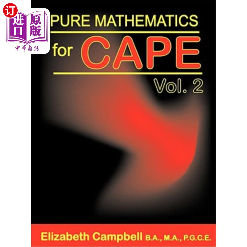 海外直订Pure Mathematics for Cape Volume 2 开普敦纯数学第2卷