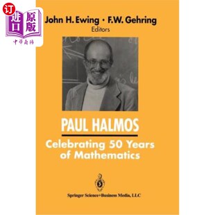 Celebrating Years 保罗·哈尔莫斯庆祝数学50周年 海外直订Paul Mathematics Halmos