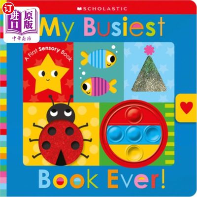 海外直订My Busiest Book Ever!: Scholastic Early Learners (Touch and Explore) 我最忙的书!:学院派早期学习者(触摸和探