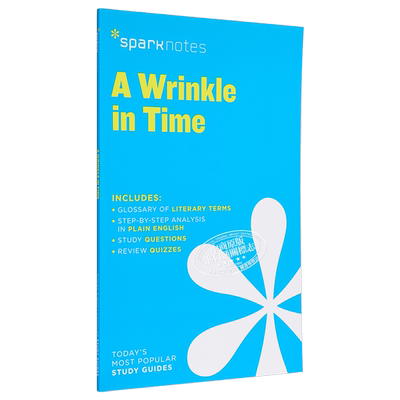 Sparknotes文学指南 时间的皱纹 英文原版 A Wrinkle in Time  Sparknotes Literature Guide Madeleine L Engle【中商原版】