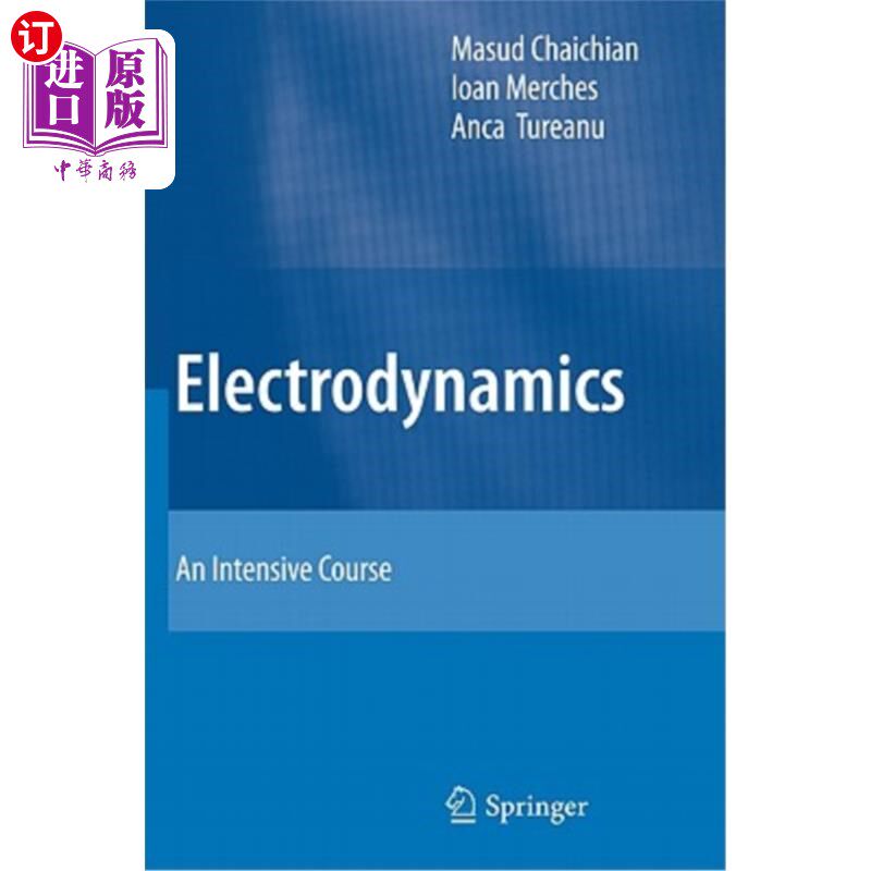 海外直订Electrodynamics: An Intensive Course 电动力学：强化课程