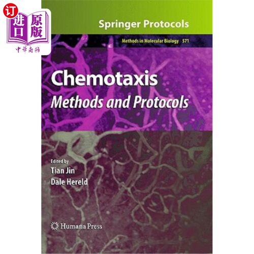 海外直订Chemotaxis: Methods and Protocols 趋化性:方法和方案