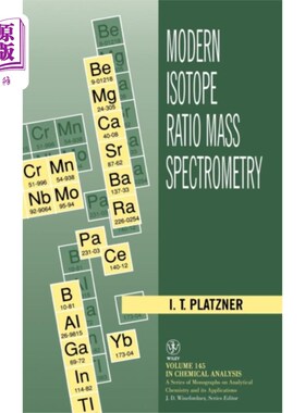 海外直订Modern Isotope Ratio Mass Spectrometry 现代同位素比质谱法