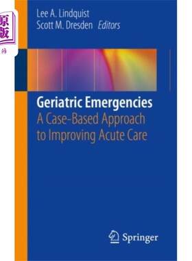 海外直订医药图书Geriatric Emergencies 老年紧急情况