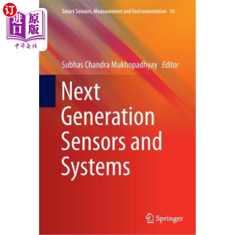 海外直订Next Generation Sensors and Systems 下一代传感器和系统怎么看?