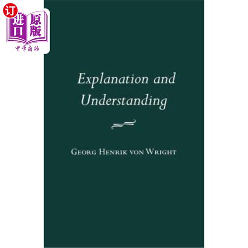 海外直订Explanation and Understanding 解释和理解