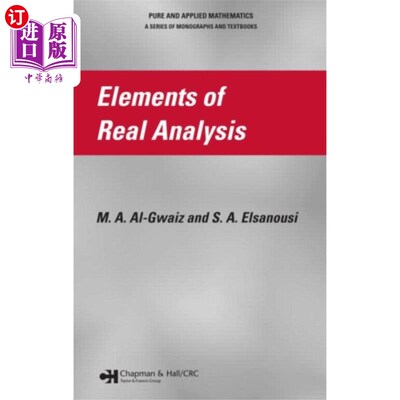 海外直订Elements of Real Analysis 真实分析的要素