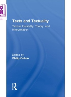 海外直订Texts and Textuality 文本与文本性