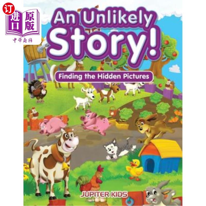 海外直订An Unlikely Story! Finding the Hidden Pictures 一个不太可能的故事！找到隐藏的图片