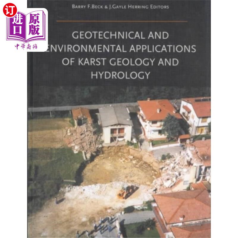 海外直订Geotechnical and Environmental Applications of K... 岩溶地质与水文的岩土工程与环境应用