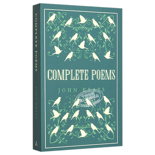 【中商原版】 约翰·济慈诗歌全集 英文原版 Alma Classics: Complete Poems 经典文学 诗歌集
