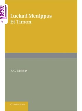 海外直订Menippus et Timon 美尼帕斯和丁满