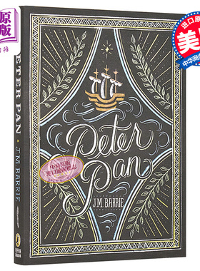 预售 小飞侠彼得潘 毛边书 英文原版 Peter Pan（Puffin Chalk）J. M. Barrie 詹姆斯巴里 儿童文学百年经典童话故事【中商原版】