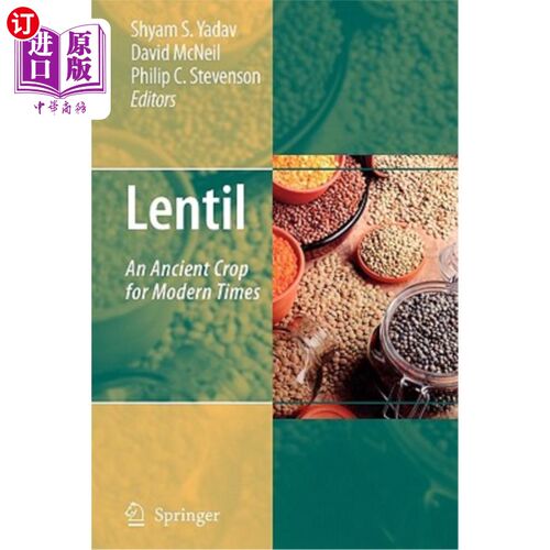 海外直订Lentil: An Ancient Crop for Modern Times 扁豆:一种古老的现代作物