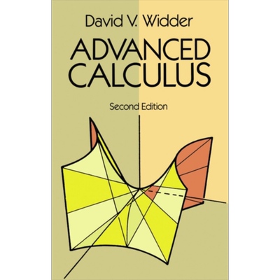 高等微积分 第二版 英文原版 Advanced Calculus Second Edition David V Widder【中商原版】