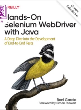 海外直订Hands-On Selenium Webdriver with Java: A Deep Dive Into the Development of End-T 用Java实践Sel