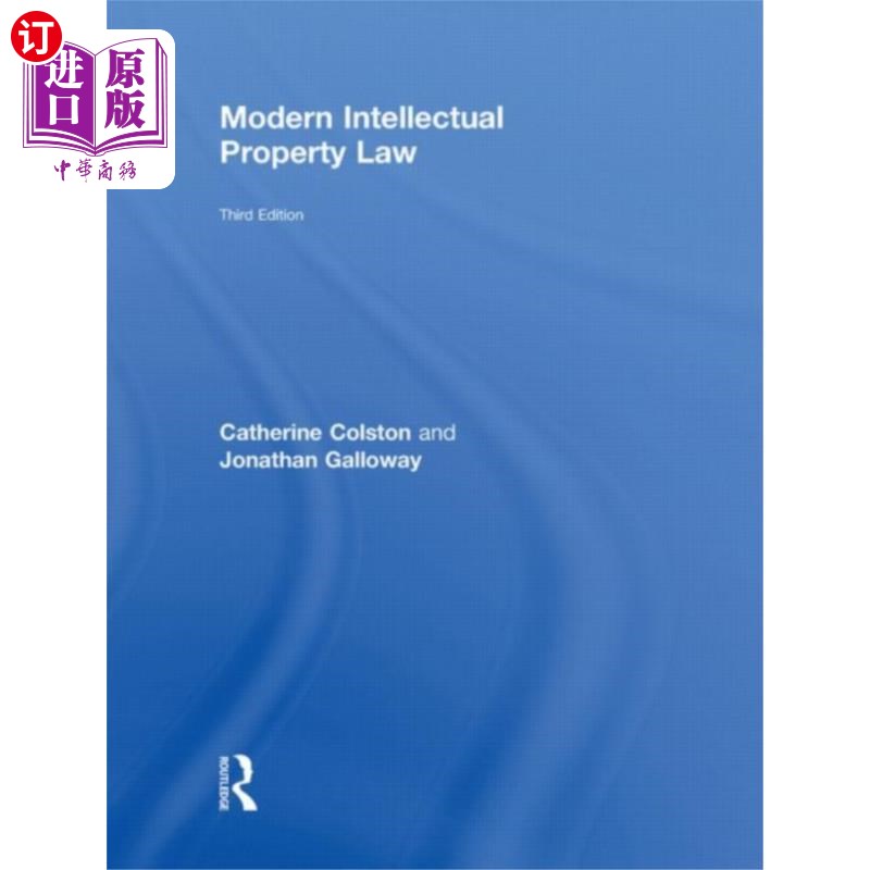 海外直订Modern Intellectual Property Law 现代知识产权法