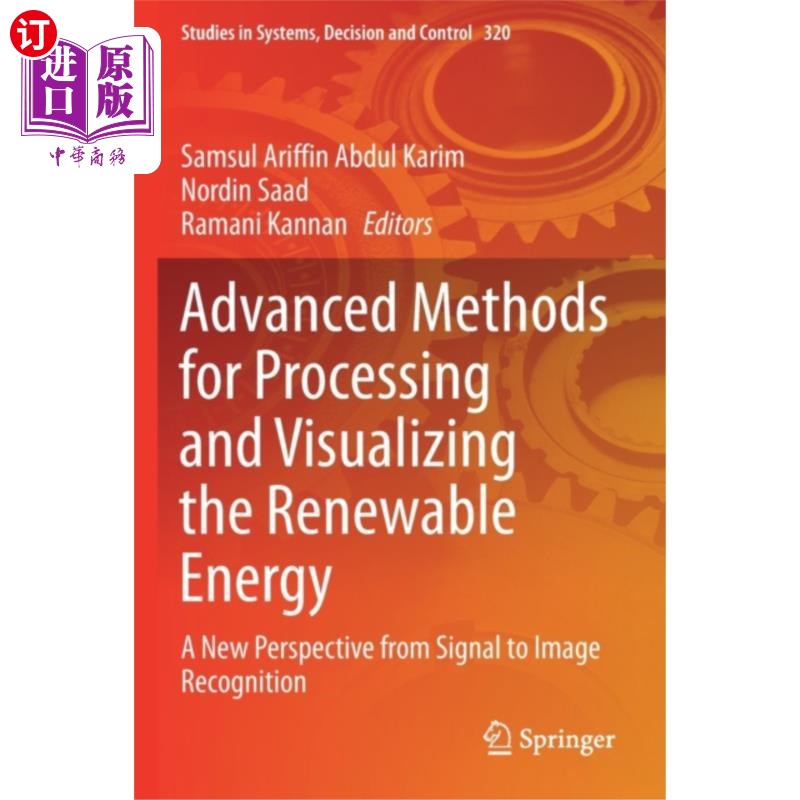 海外直订Advanced Methods for Processing and Visualizing ... 可再生能源处理与可视化的先进方法