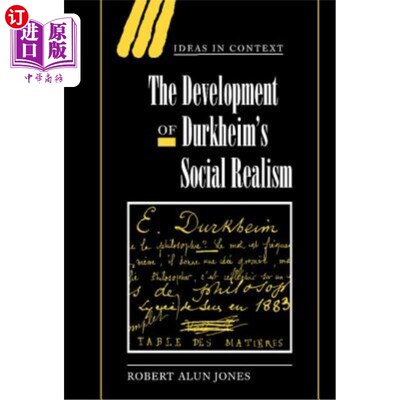 海外直订The Development of Durkheim's Social Realism 涂尔干社会现实主义的发展