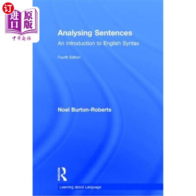 海外直订Analysing Sentences: An Introduction to English Syntax 句子分析：英语语法导论