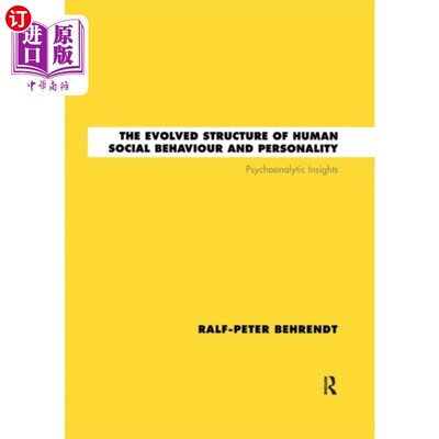 海外直订Evolved Structure of Human Social Behaviour and ... 人类社会行为和人格的进化结构