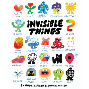 看不见的东西 Andy J Pizza Invisible Things 英文原版 亲子绘本 儿童情感感受学习图画书 精装绘本进口儿童读物【中商原版?