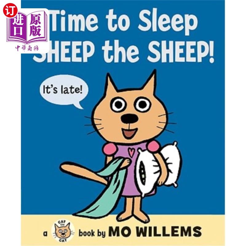 海外直订Time to Sleep, Sheep the Sheep! 该睡觉了，羊羊!