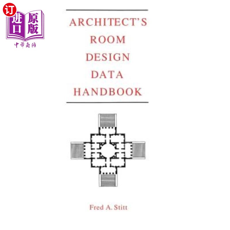 海外直订Architect's Room Design Data Handbook 建筑师房间设计数据手册