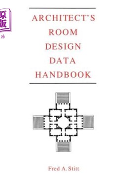 海外直订Architect's Room Design Data Handbook 建筑师房间设计数据手册