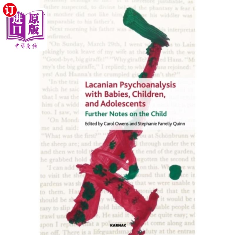 海外直订Lacanian Psychoanalysis with Babies, Children, a... 拉康对婴儿、儿童和青少年的精神分析