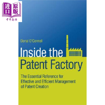 现货 自适应滤波器 Inside The Patent Factory Donal O Connell 英文原版【中商原版】wiley