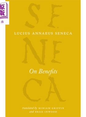 现货 芝加哥大学 塞涅卡系列 关于福利 塞内加 英文原版 On Benefits Lucius Annaeus Seneca【中商原版】
