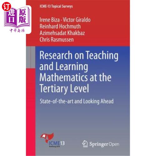 海外直订Research on Teaching and Learning Mathematics at the Tertiary Level: State-Of-Th 高等数学教学研究：先进性与