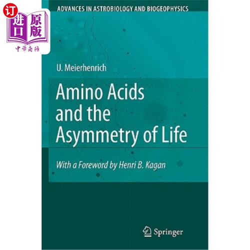 海外直订Amino Acids and the Asymmetry of Life: Caught in the Act of Formation 氨基酸与生命的不对称性:在形成过程中被