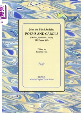 海外直订Poems and Carols (Oxford, Bodleian Library MS Do... 诗歌和颂歌(牛津大学，牛津大学图书馆MS Douce 302)
