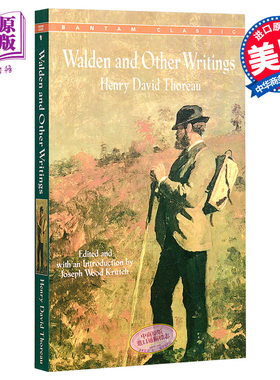 【中商原版】瓦尔登湖及其他作品 英文原版 Walden and Other Writings 亨利·梭罗 Henry David Thoreau