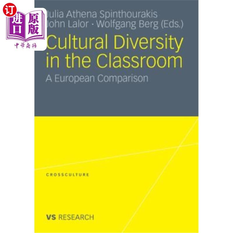 海外直订Cultural Diversity in the Classroom: A European Comparison 课堂文化多样性：欧洲比较