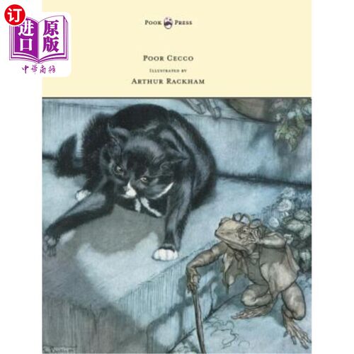 海外直订Poor Cecco - Illustrated by Arthur Rackham 可怜的塞科-亚瑟·拉卡姆的插图