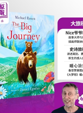 Michael Rosen 罗森爷爷 The Big Journey 大旅程 大梦想续集The Big Dreaming 英文原版进口图书 儿童故事绘本【中商原版】