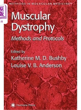 海外直订医药图书Muscular Dystrophy: Methods and Protocols 肌营养不良症：方法和方案