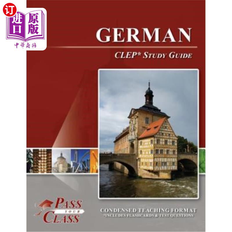 海外直订German CLEP Test Study Guide 德语CLEP考试学习指南
