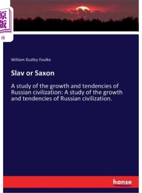 海外直订Slav or Saxon Slav还是撒克逊