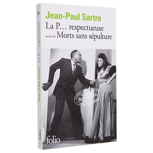 预售 【法文版】诺贝尔文学奖得主1964年 让保罗萨特 萨特戏剧 死无葬身之地 法文原版 Mort sans sepulture Jean Paul Sartre