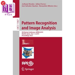 Recognition 模式 and Analysis 识别与图像分析 Image 海外直订Pattern