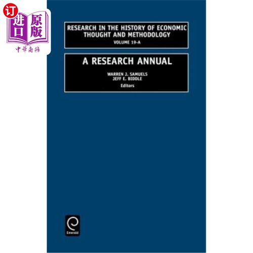 海外直订A Research Annual 研究年刊